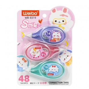 Promotional Wholesale Students Sweet Kawaii Creative Correction Tape Affordable Cute Corrector Fresh Multifunctional Stationery