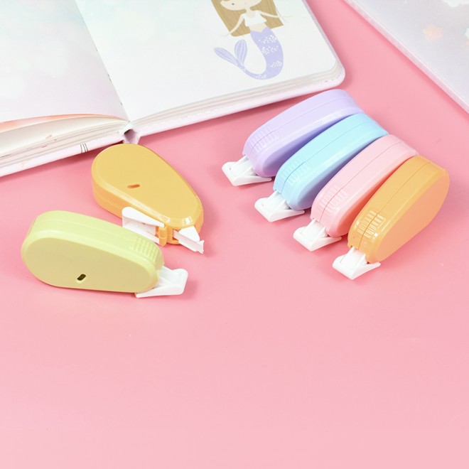 Mini cute 6-pack large-capacity correction tape cartoon portable correction tape