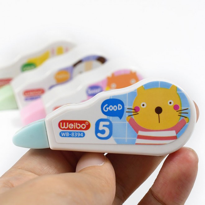 Creative cartoon correction tape mini cute small large capacity correction tape student stationery correction tape wholesale