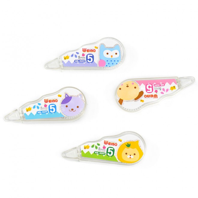 Creative cartoon correction tape mini cute small large capacity correction tape student stationery correction tape wholesale