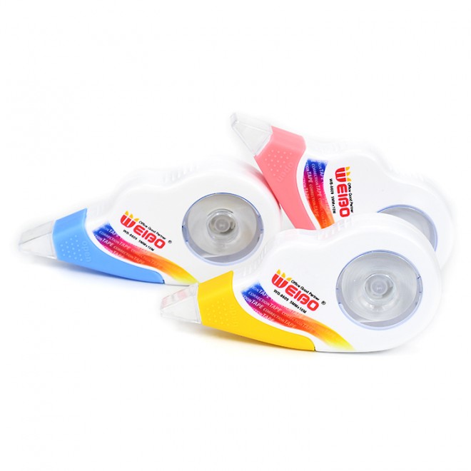 Weibo creative cute simple with replaceable core high-quality manufacturers wholesale correction tape sets