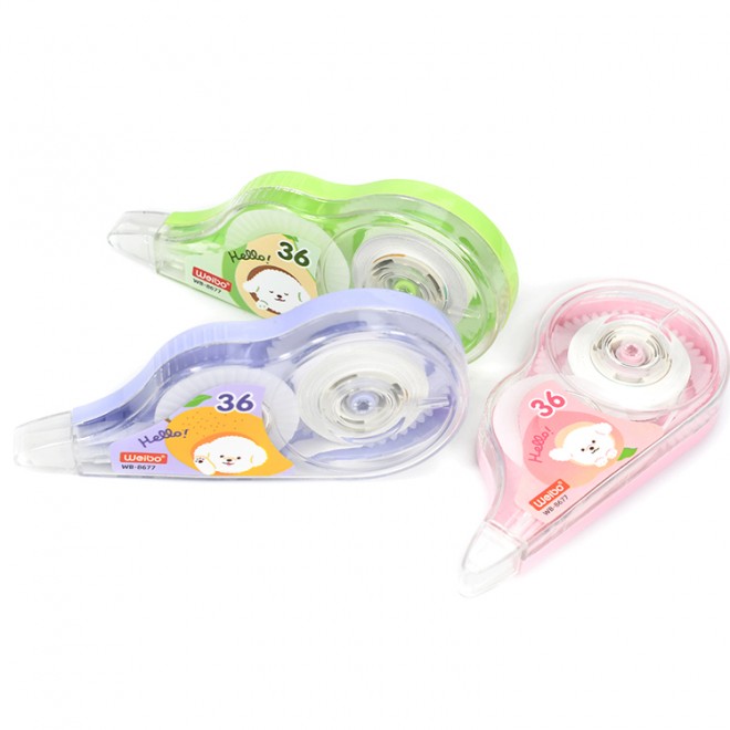 Cute Correction Tape Refill oem Replacement Core School Office Supplies Cinta Correctora Decorativa Diario Customizable Weibo