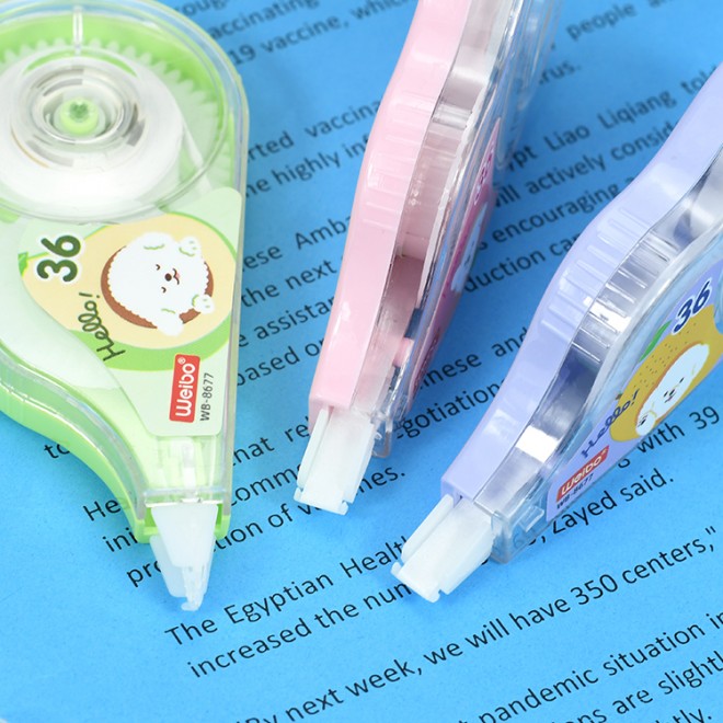 Cute Correction Tape Refill oem Replacement Core School Office Supplies Cinta Correctora Decorativa Diario Customizable Weibo