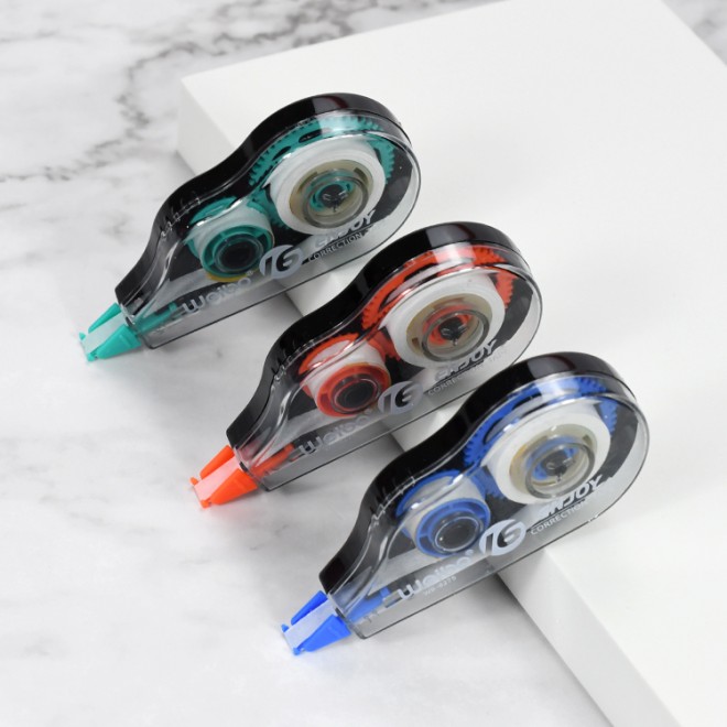 China High Quality Stationery Office Student Correction Pen Tape Colored Whiteout Correction Tape