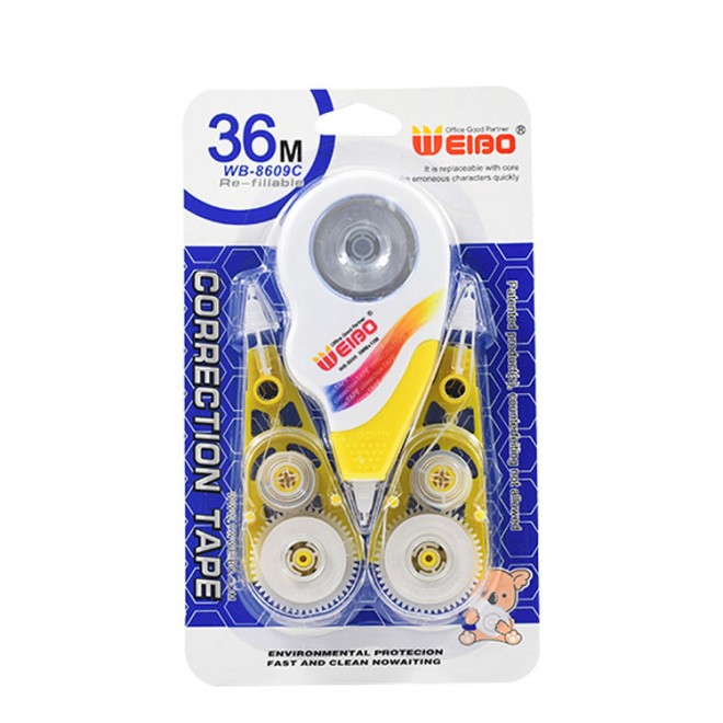 Economic correction tape set 36m full meter 1 positive and 2 replacement core factory sales can be customized