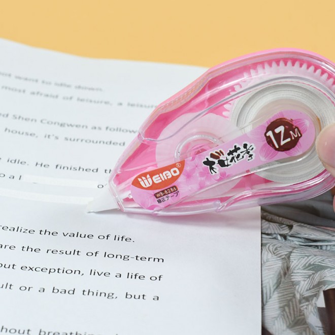 Hot Sale  correction tape office school supply students stationery white out correction tape stationery accessories