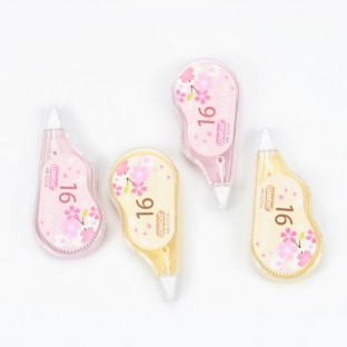 WEIBO White Out Correction Tape Sakura Type Pack Of Two Compact Student Tools For Elementary School Students