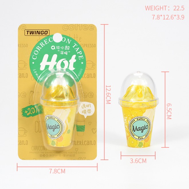 WEIBO Portable decorative correction tape printed cola design mini cinta correctora correctiva cute kawaii tippex correctiontape