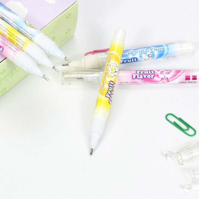 correction fluid bedroom wall colored correction pen correct fluid thinner corection fluid pena pens White Out Modify Liquid set