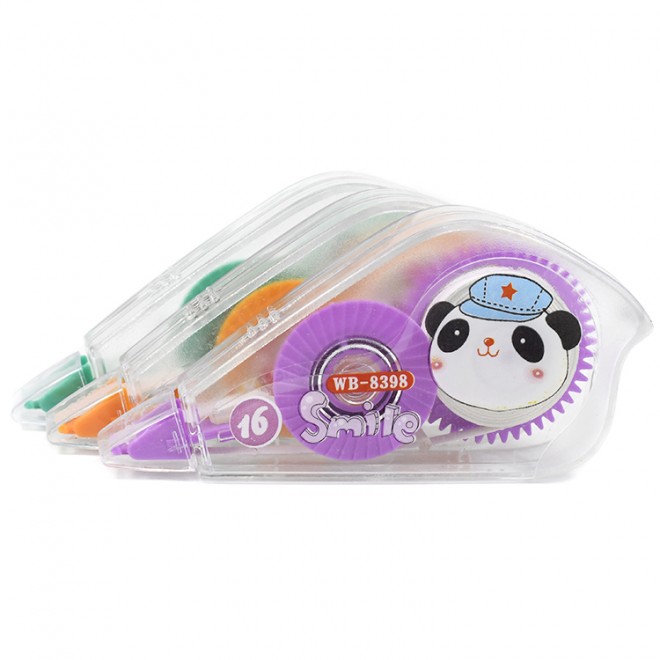 Creative and cute 3 packs,correction tape, student typo correction, convenient and quick for students