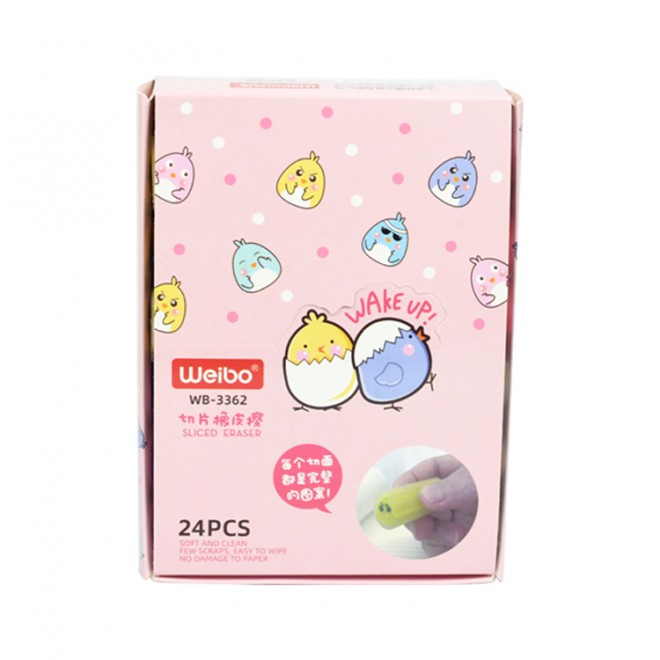 New cartoon Korean version of ins eraser simple student children holiday reward eraser sassafras wholesale customization