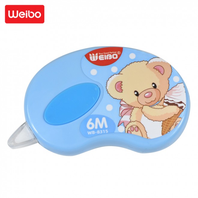 Hotsale In Stock Kawaii White Out Correction Tape Corrector Tape School Kid Office Supply Student Stationery WB 8315 Accessories