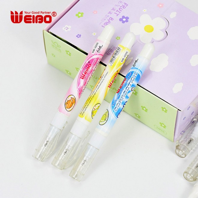 Creative cartoon correction fluid pen mini compact and cute correction fluid special correction tape for students in class