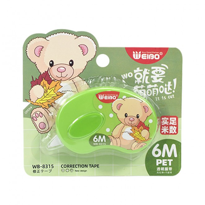 White Corrector Correction Tape Correction Pen Material Weibo Gift Stationery School Office Supplies 8315 Customizabl