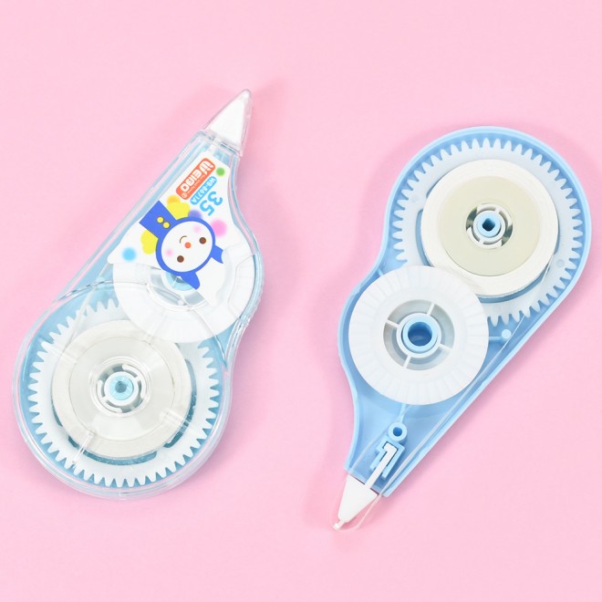 Kawaii White Out Corrector Correction Tape Correcte Pen Material Escol Fluid Band Kid Gift Stationery School Office Supply 8671A