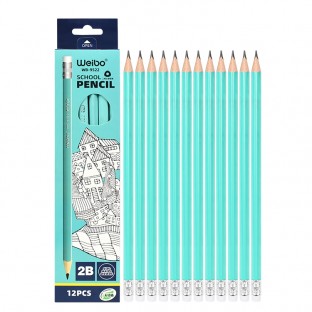 12Pcs HB Pencils with Eraser, Writing Pencils Graphite Pencils for Childern Kids  Students, School Pencil Art Drawing Pencils Sketch Pencils for Artists HB  Wooden Black Lead Pencils