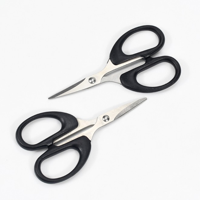 Paper Scissors Soft TPR Handle WeiboTailor Scissors Stainless Steel blade for Office school scissors