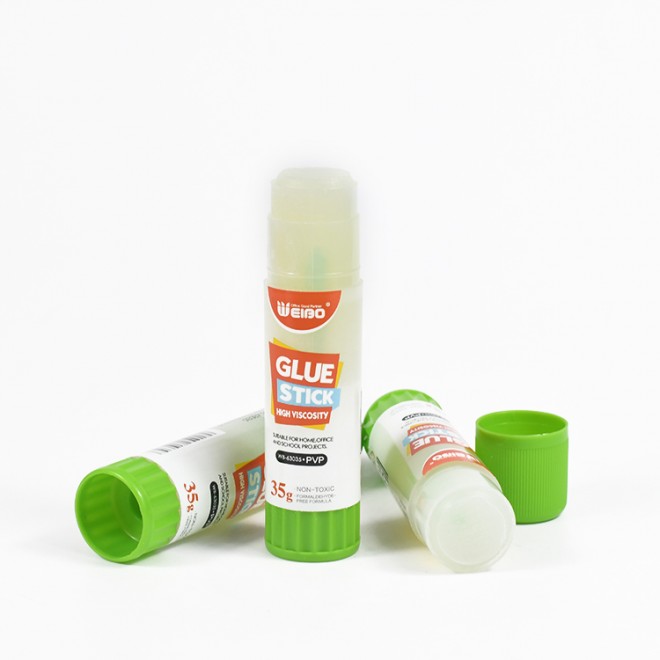 Brand WEIBO Solid glue strong pen-shaped solid glue high-viscosity handmade cute glue stick stationery for students