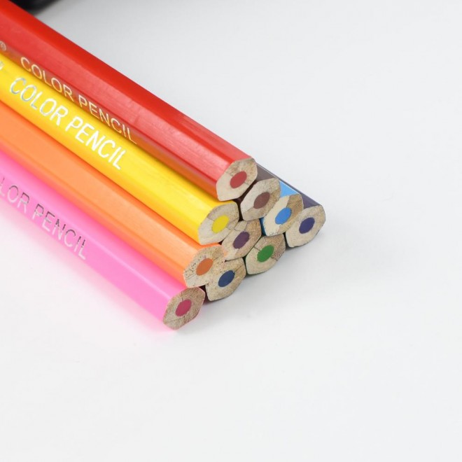 Colorful Colors Oily Color Pencil Artistic Color Lead Brush Sketch Wood Pencils Set Hand-Painted School Supplies gift for kids