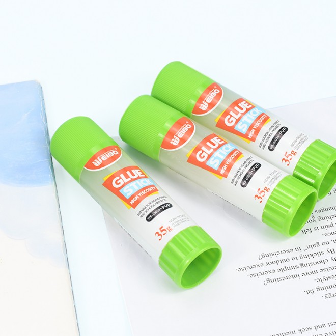 Brand WEIBO Solid glue strong pen-shaped solid glue high-viscosity handmade cute glue stick stationery for students