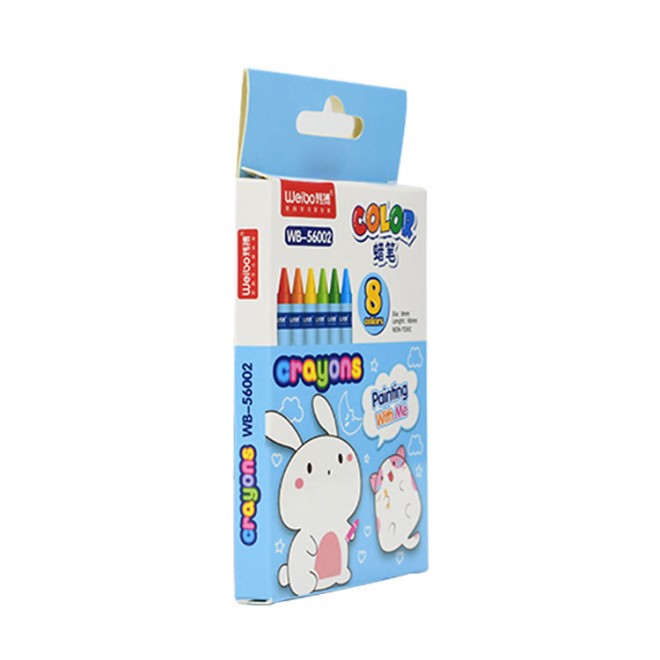 Weibo creative color cartoon crayon Japanese funny cute rabbit oil painting stick wholesale for student drawing