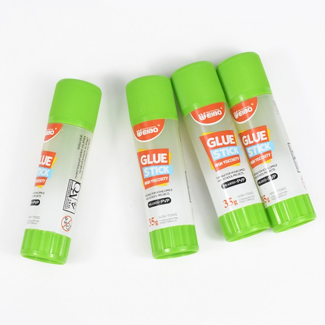 Brand WEIBO Solid glue strong pen-shaped solid glue high-viscosity handmade cute glue stick stationery for students