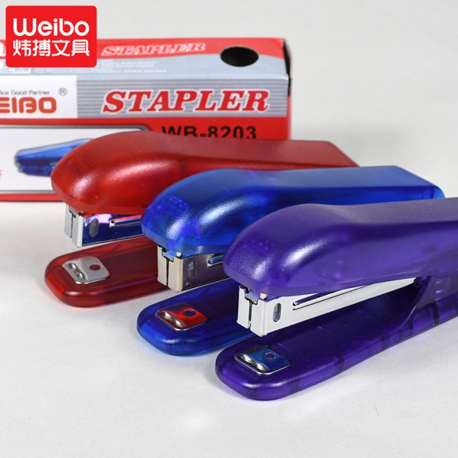 Stock Wholesale Stapler Utility Book Binding Stapling Machine Multifunction Standard Series Office Supply Stationery