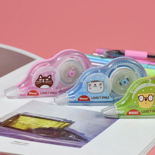 Cute Writing Set Contain correction tape pencil & eraser correction tape office school supply students stationery accessories