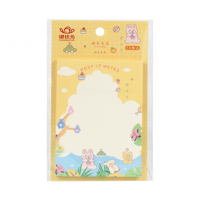 Brand WEIBO sticky note  Creativity colored  sticky N-time notes color sticker convenient label  Cute  note student stationery