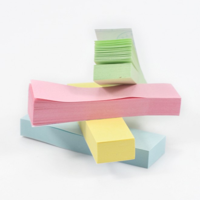 Simple and self-adhesive notice stickers, sticky notes, handy , convenient and fast colorful paper