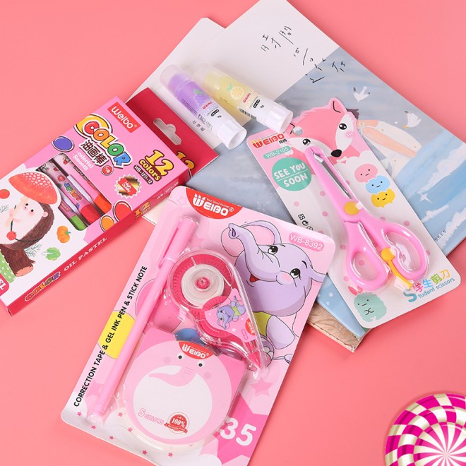 Kids love the stationery gift set $9.9 $19.9 $29.9 three choices for boys and girls different styles can be freely combined