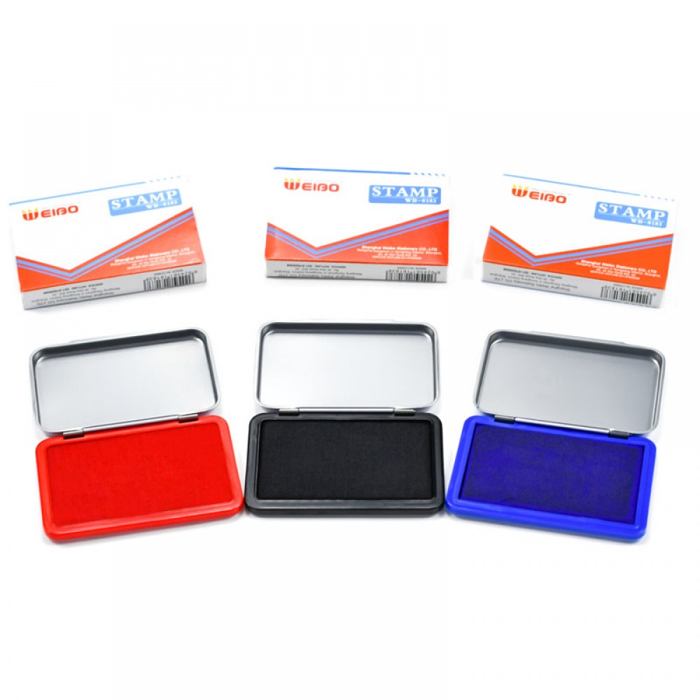 Ink Pad for Rubber Stamp, Ink Pad Black, Ink Pad Blue, Ink Pad Red